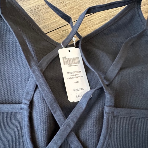 SOMA Longline Strappy Bra. New in bag with attached tag. Size is XXL - Picture 5 of 9